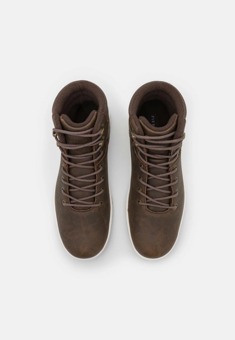 Pier One Hombre Zapatillas Altas - Brown - Imagen 4