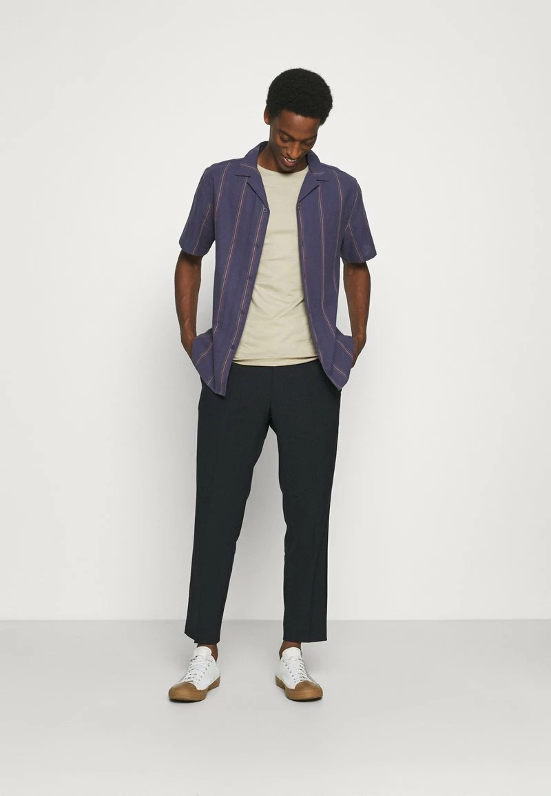 Pier One Hombre 5 PACK - Camiseta Básica - White/dark Grey/black