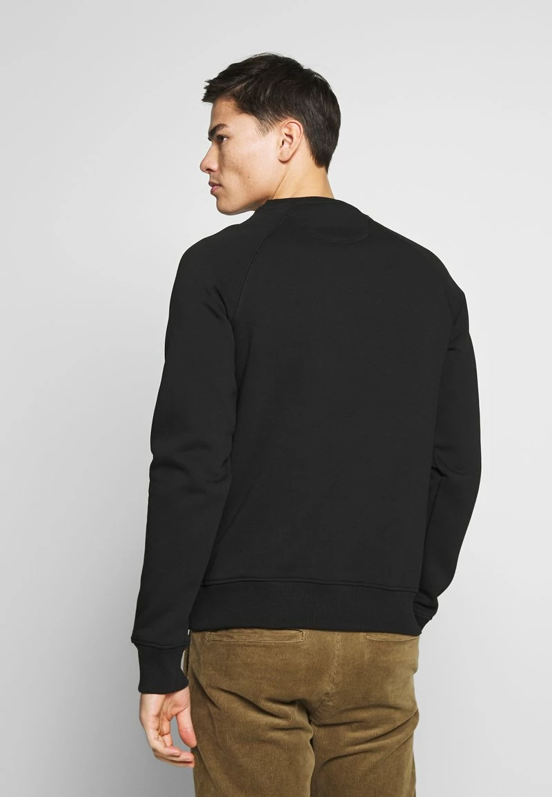 Pier One Hombre 2er Pack CREW NECK - Sudadera - Khaki/black - Imagen 4