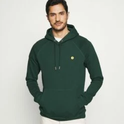 Pier One Hombre Jersey Con Capucha - Dark Green