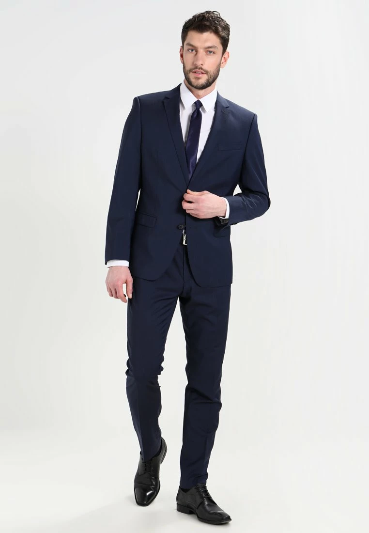 Pier One Hombre Camisa - White/blue - Imagen 2