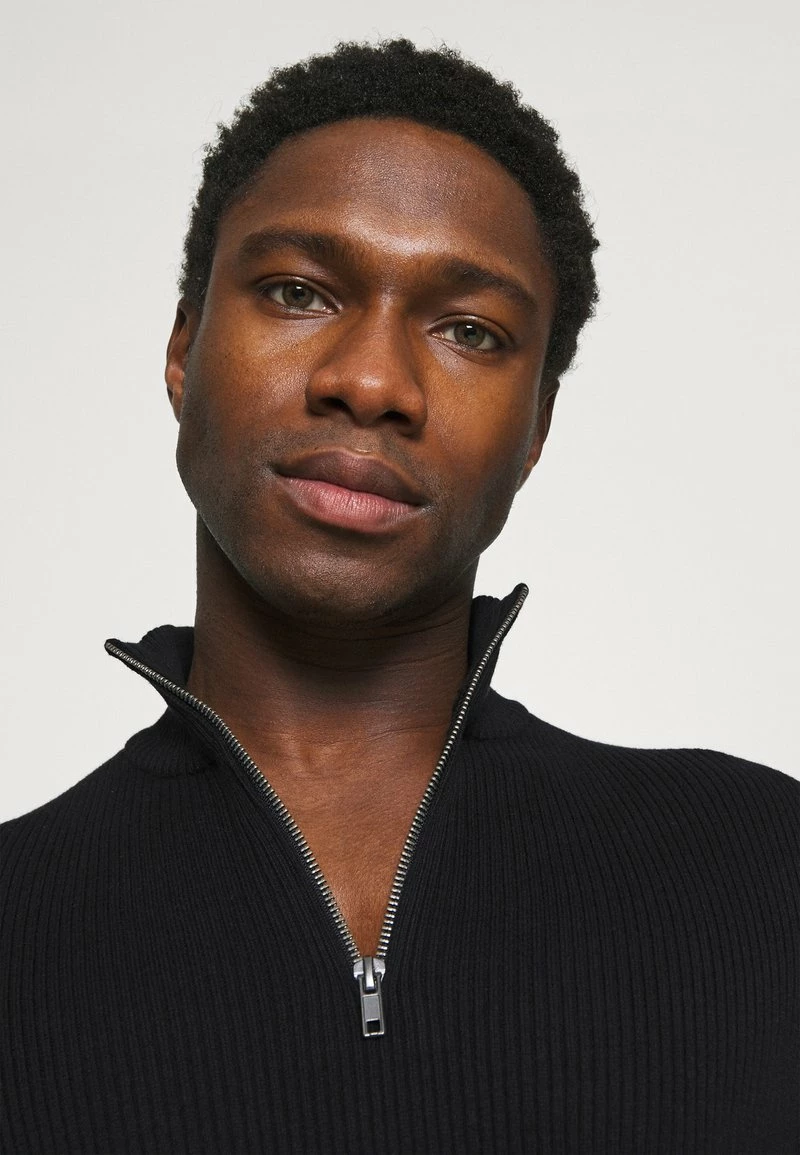 Pier One Hombre Jersey De Punto - Black - Imagen 4