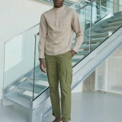 Pier One Hombre Camisa - Taupe