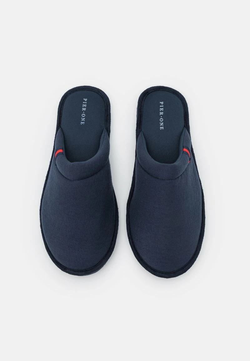 Pier One Hombre Pantuflas - Dark Blue - Imagen 4