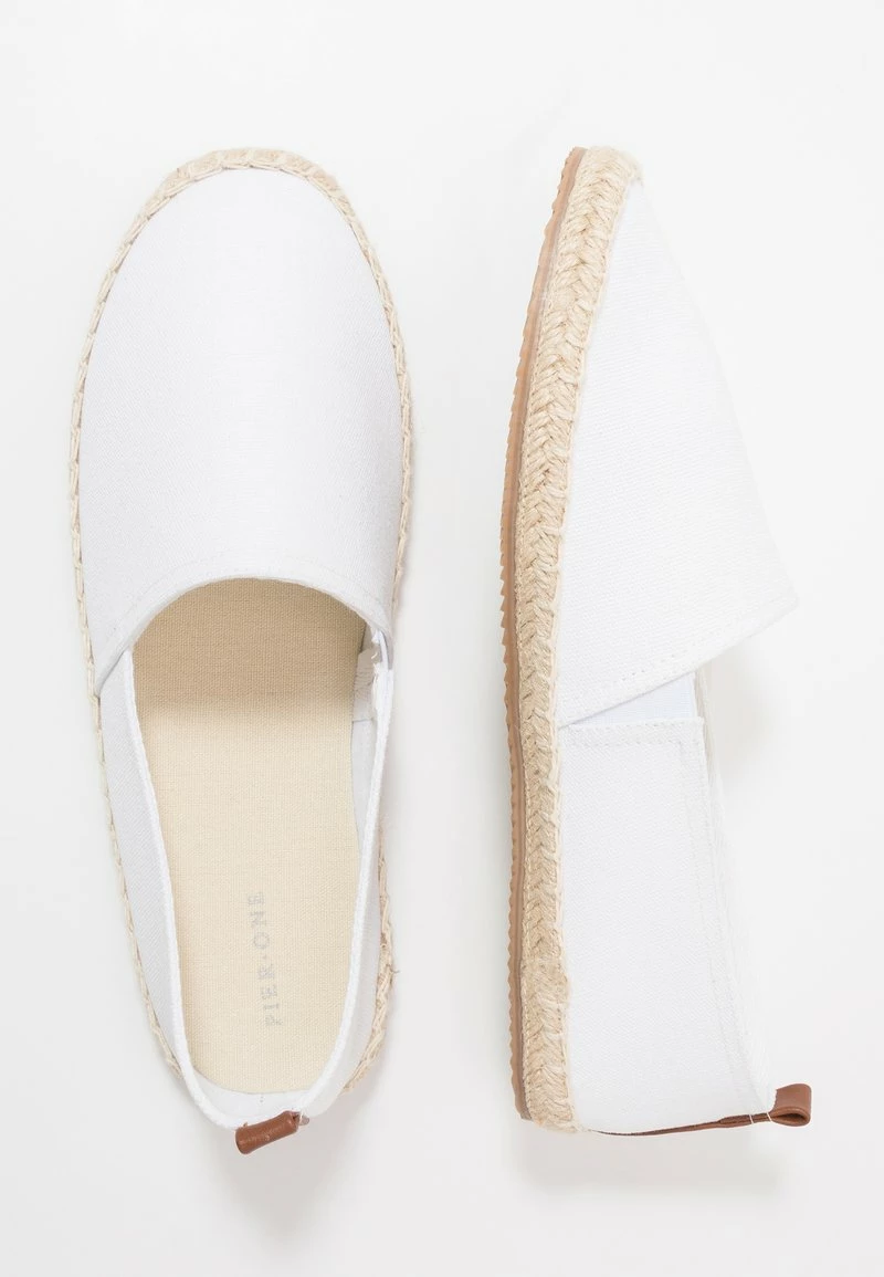 Pier One Unisexo RENA ESPADRILLE UNISEX - Alpargatas - White - Imagen 2