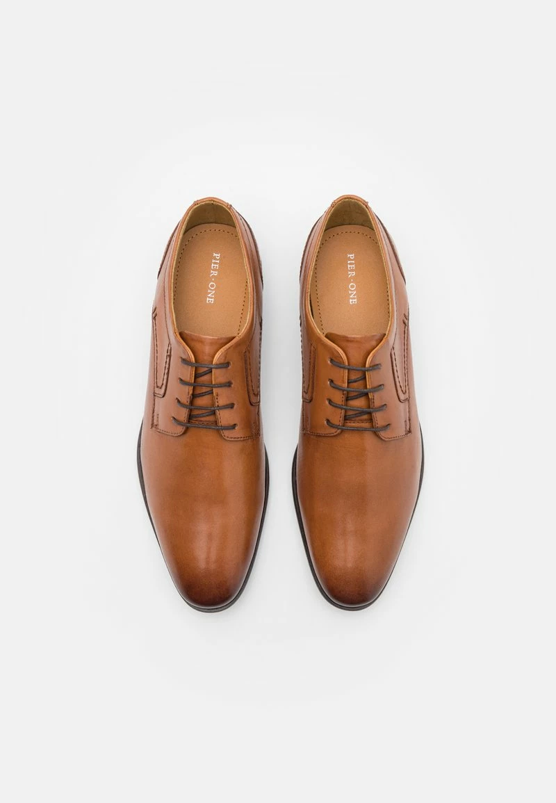 Pier One Hombre Zapatos De Vestir - Cognac - Imagen 4