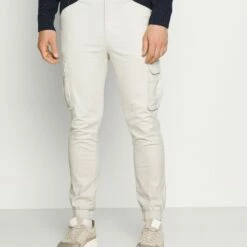 Pier One Hombre Pantalones Cargo - Beige