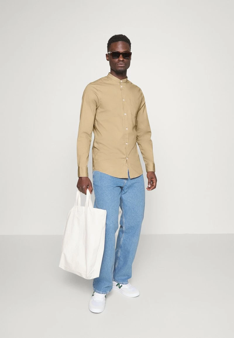 Pier One Hombre Camisa - Camel - Imagen 2