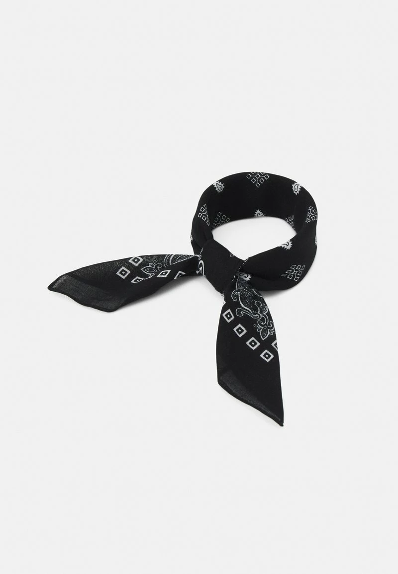 Pier One BANDANA UNISEX - Pañuelo - Black, Unisexo