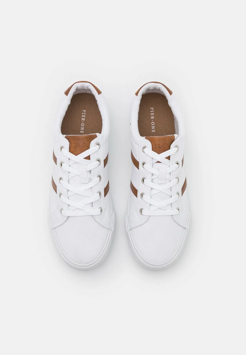 Pier One Hombre Zapatillas - White - Imagen 4