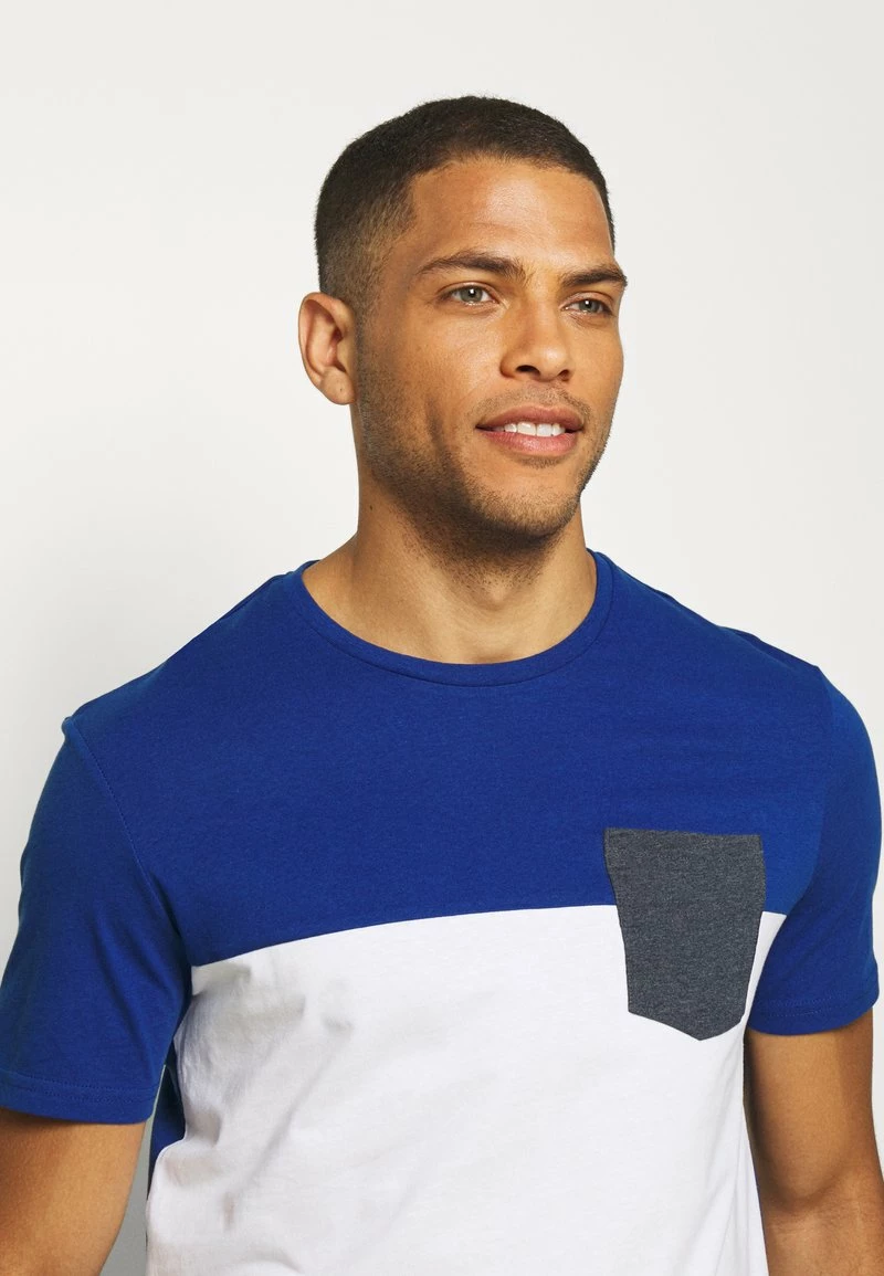 Pier One Hombre Camiseta Estampada - Light Blue - Imagen 4