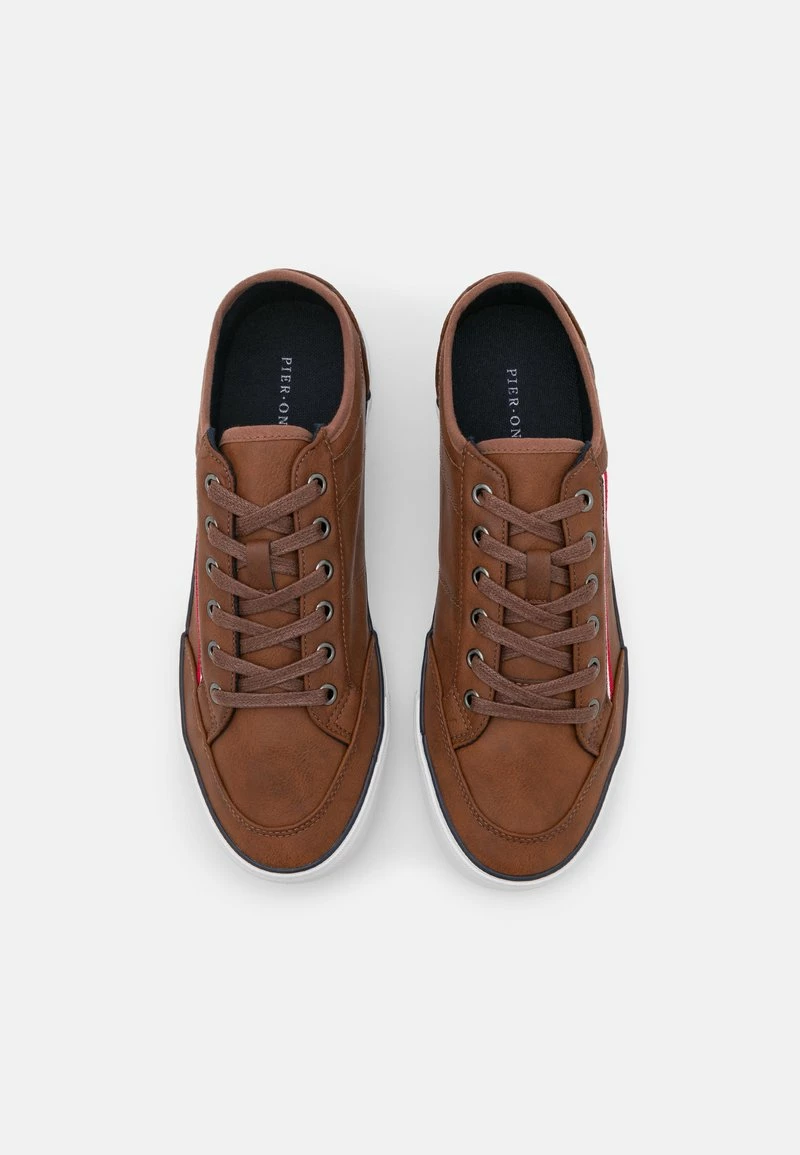 Pier One Hombre Zapatillas - Cognac - Imagen 4