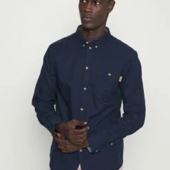 Pier One Camisa - Dark Blue, Hombre