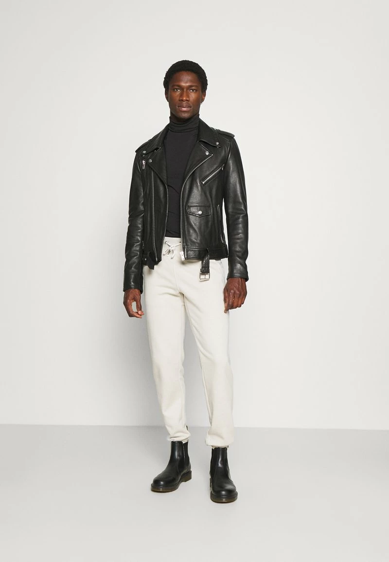 Pier One Hombre 2 PACK - Camiseta De Manga Larga - Light Grey/black