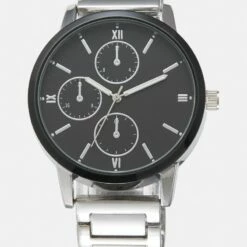 Pier One Unisexo UNISEX - Reloj - Black/silver-coloured