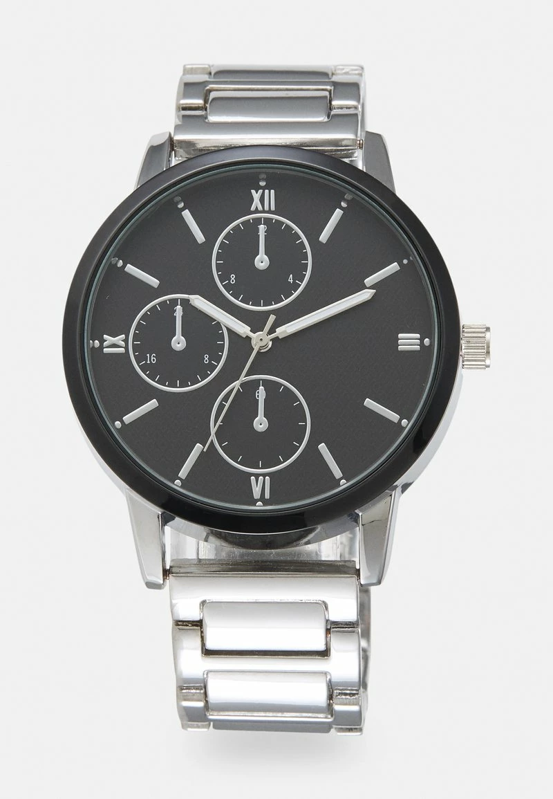 Pier One Unisexo UNISEX - Reloj - Black/silver-coloured