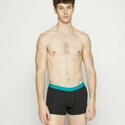 Pier One Hombre 3 PACK - Culotte - Black/teal/blue