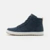 Pier One Hombre Zapatillas Altas - Dark Blue
