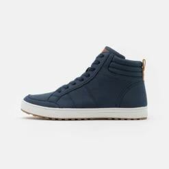 Pier One Hombre Zapatillas Altas - Dark Blue