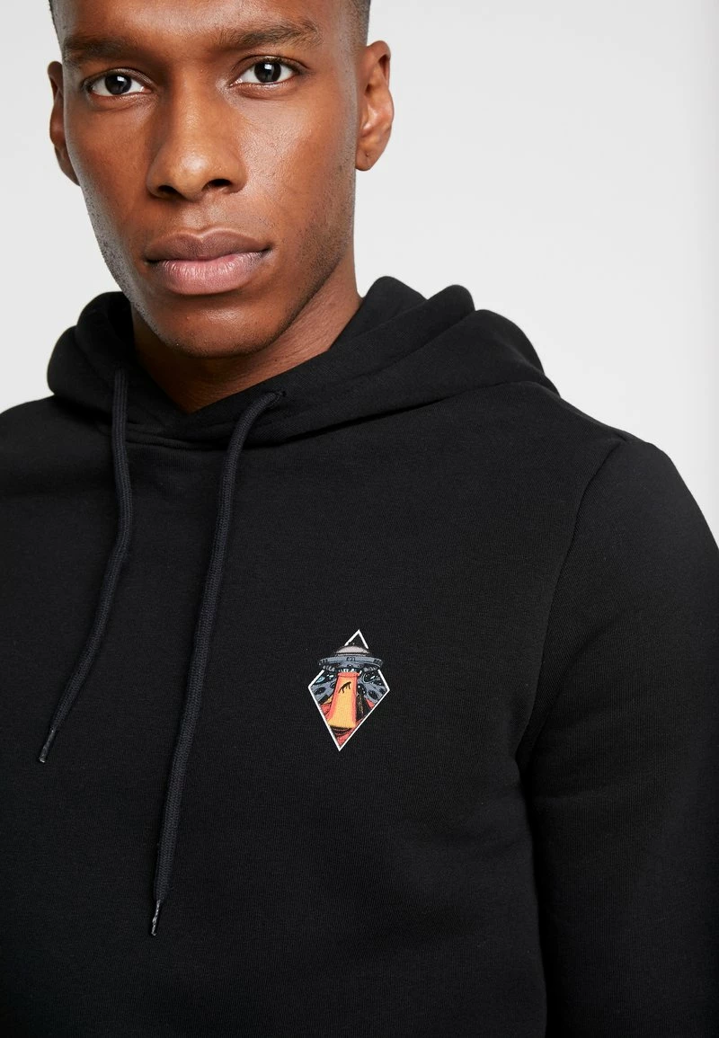 Pier One Hombre Jersey Con Capucha - Black - Imagen 4
