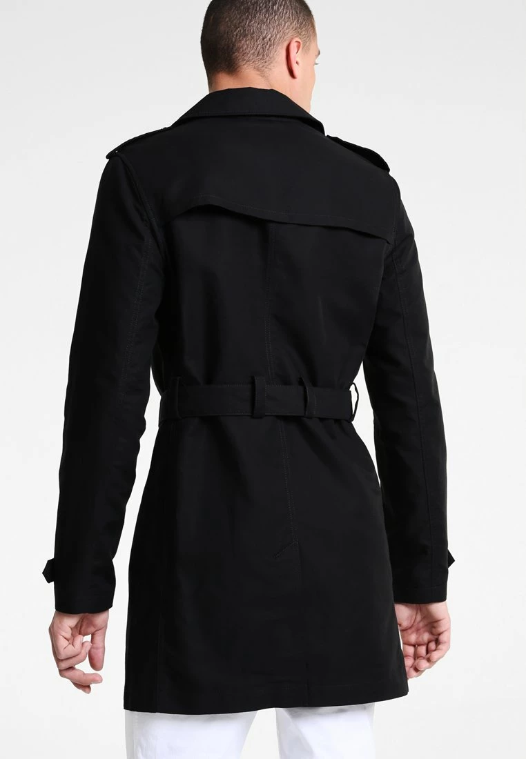 Pier One Hombre Gabardina - Black - Imagen 3