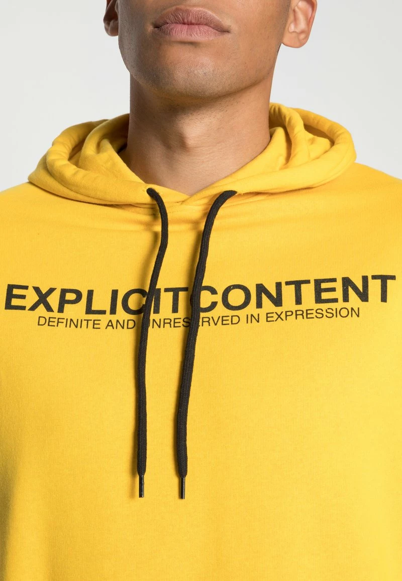 Pier One Unisexo Jersey Con Capucha - Yellow - Imagen 5