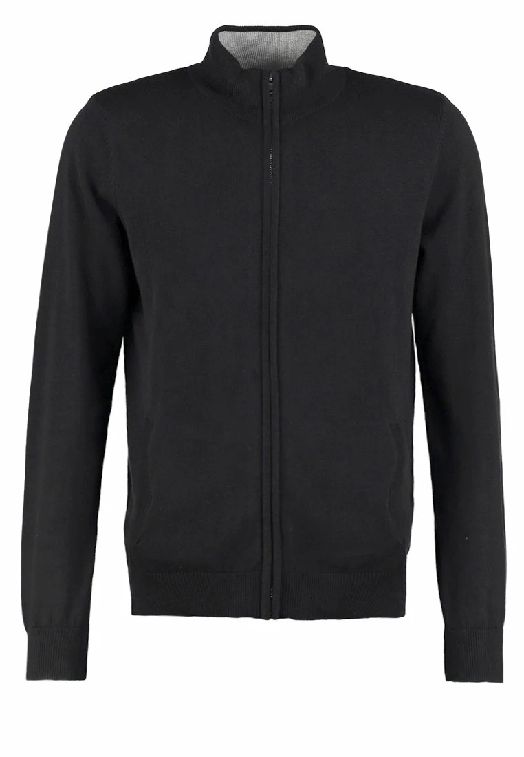Pier One Hombre Chaqueta De Punto - Black - Imagen 6