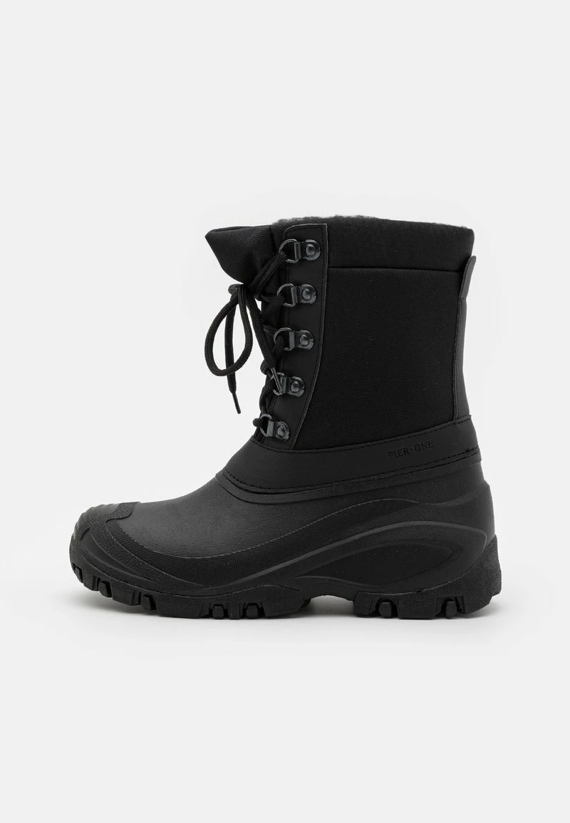 Pier One Unisexo UNISEX - Botas Para La Nieve - Black