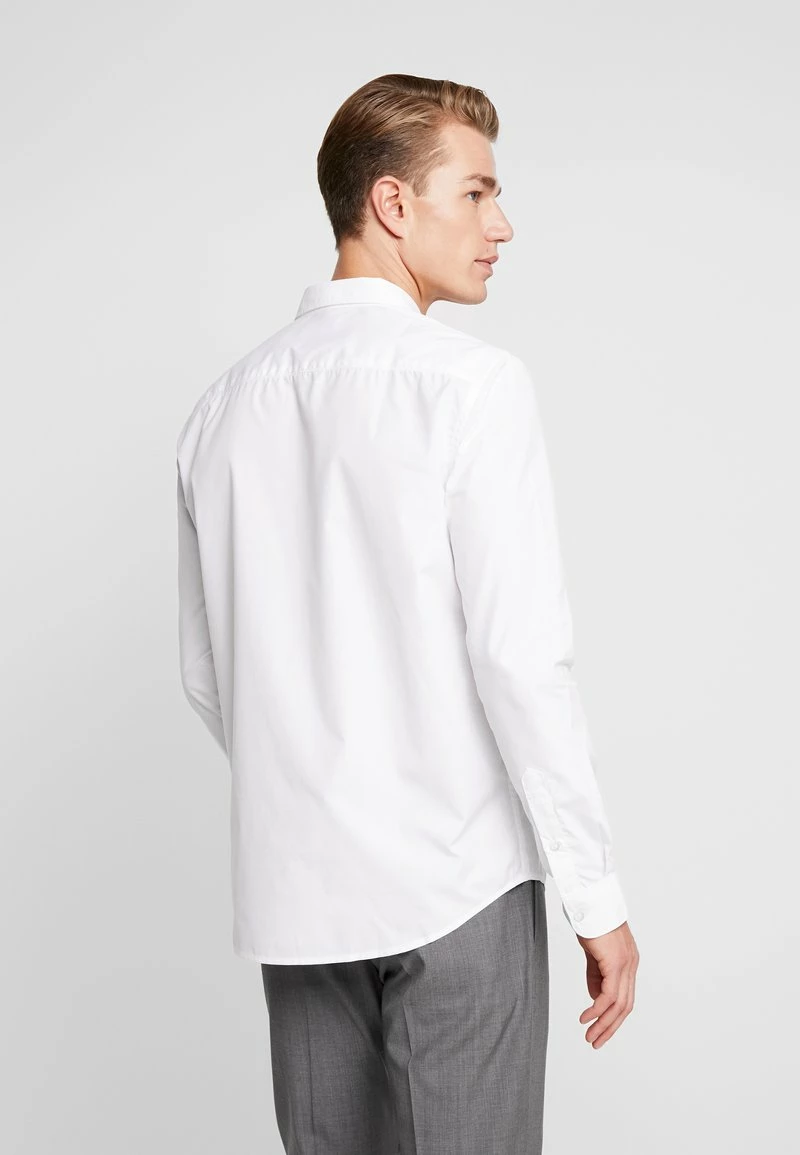 Pier One Hombre 2 PACK - Camisa Elegante - White/light Blue - Imagen 3