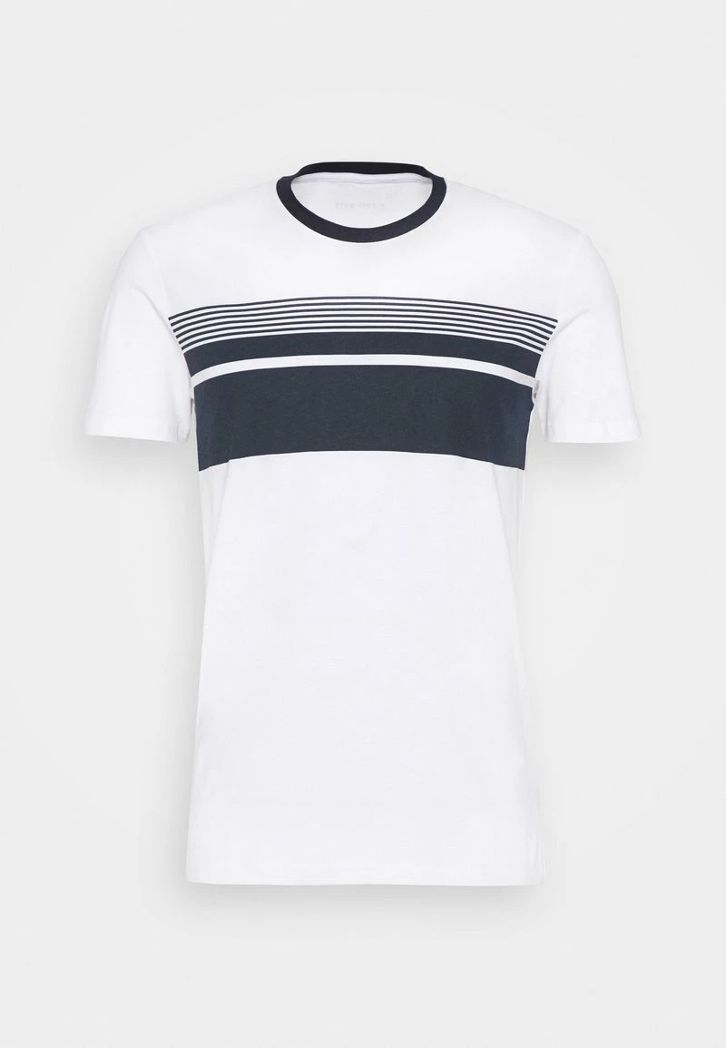 Pier One Hombre Camiseta Estampada - White - Imagen 5