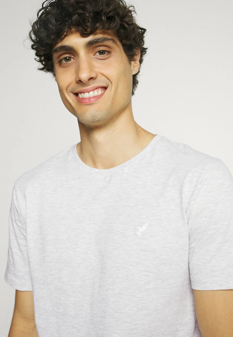 Pier One Hombre WITH BIRD STRAIGHT 5 PACK - Camiseta Básica - Light Grey - 101_white - 001_green - 602 - Imagen 6