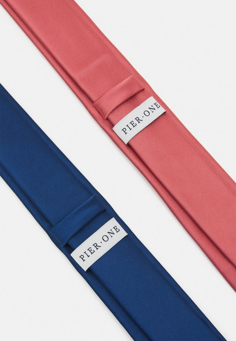 Pier One Hombre 2 PACK - Corbata - Blue/pink - Imagen 2