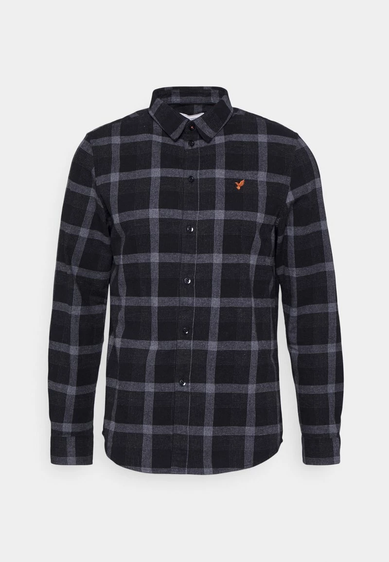 Pier One Hombre Camisa - Dark Grey - Imagen 5