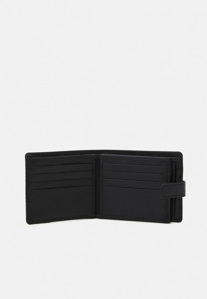 Pier One Hombre LEATHER - Monedero - Black - Imagen 3