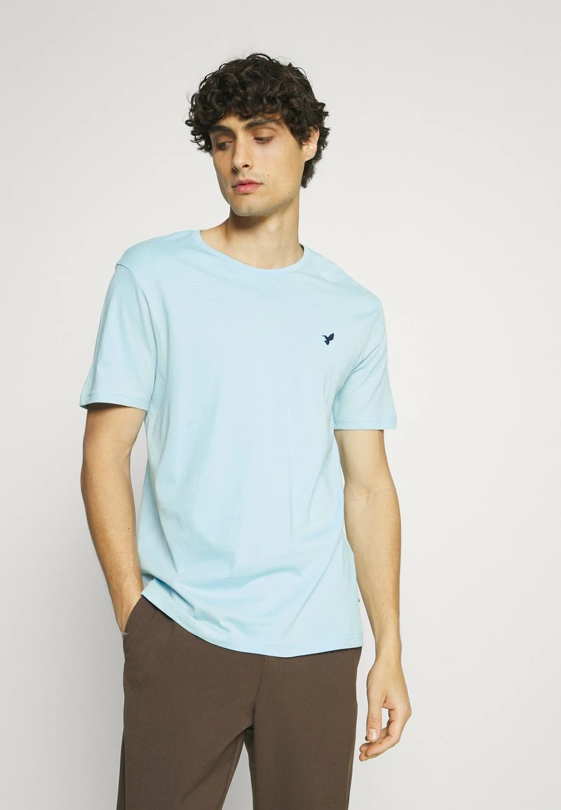 Pier One Hombre WITH BIRD STRAIGHT 5 PACK - Camiseta Básica - Light Grey - 101_white - 001_green - 602 - Imagen 5