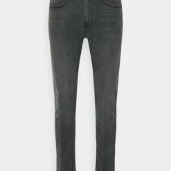 Pier One Hombre SLIM - Vaqueros Tapered - Grey Denim