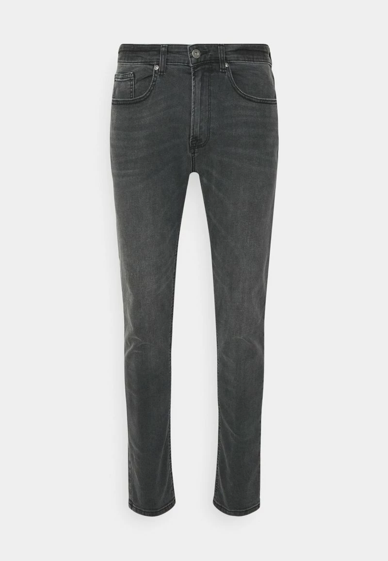 Pier One Hombre SLIM - Vaqueros Tapered - Grey Denim