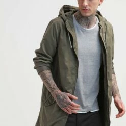 Pier One Parka - Khaki, Hombre