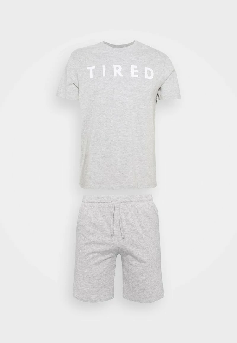 Pier One Hombre Pijama - Mottled Dark Grey - Imagen 6