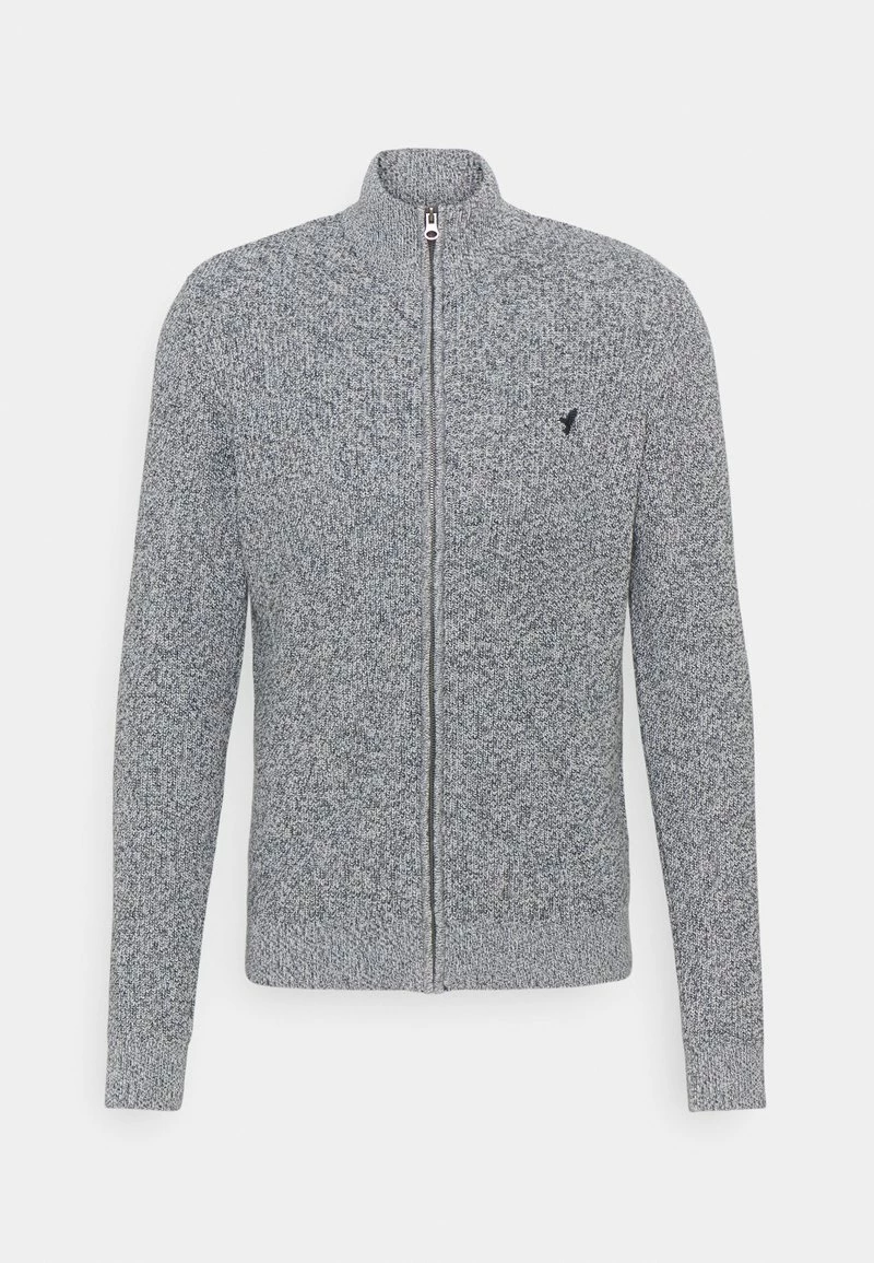 Pier One Hombre Chaqueta De Punto - Mottled Blue - Imagen 4