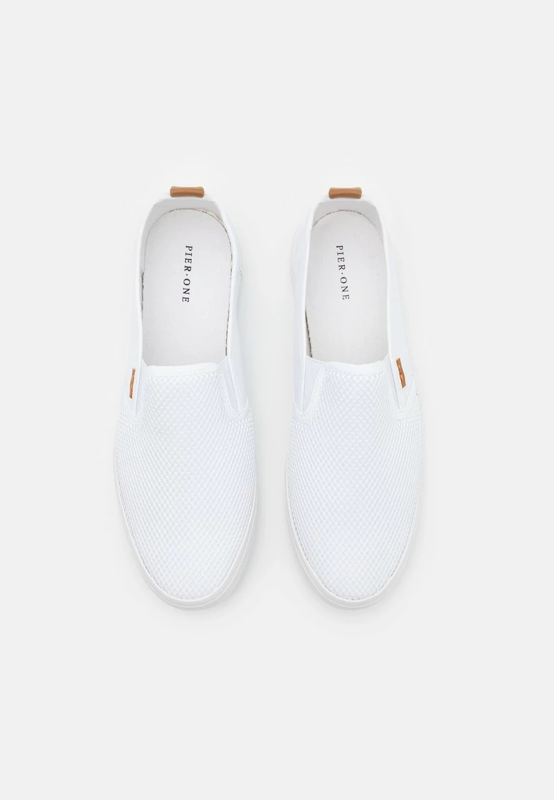 Pier One UNISEX - Mocasines - White, Unisexo - Imagen 4