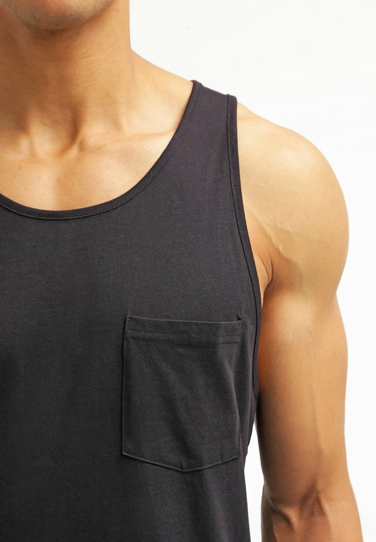 Pier One Hombre Top - Black - Imagen 4