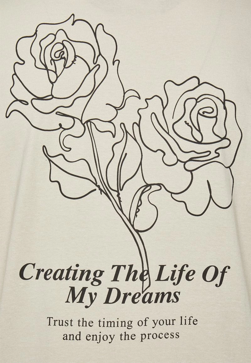 Pier One Hombre Camiseta Estampada - Light Grey - Imagen 3