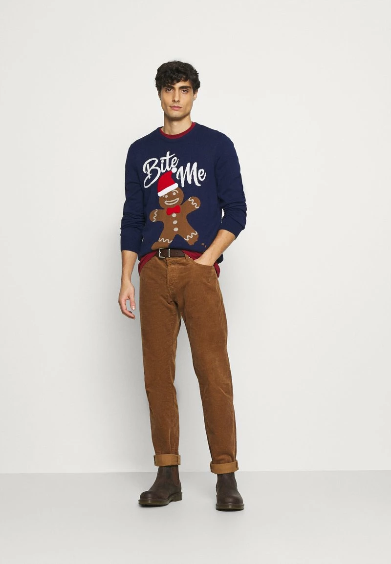 Pier One Hombre Jersey De Punto - Dark Blue - Imagen 2