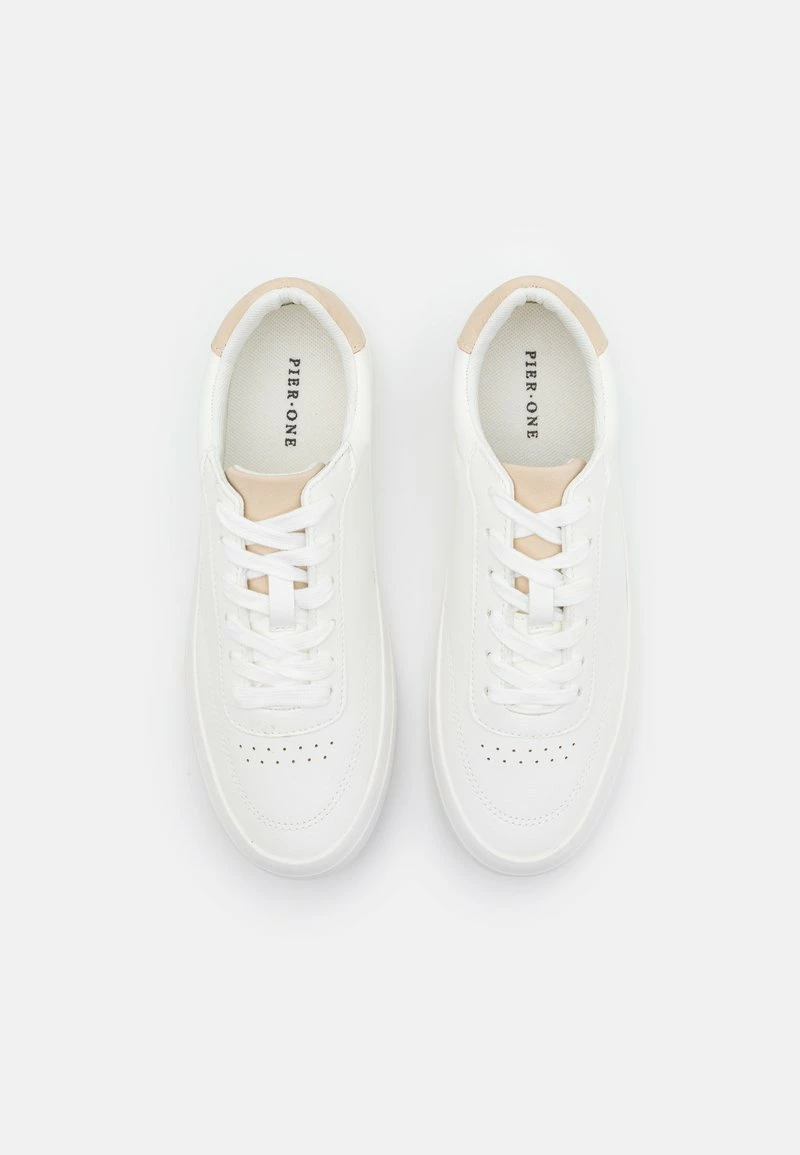 Pier One Hombre Zapatillas - White - Imagen 4