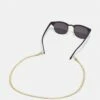 Pier One Unisexo GLASSES MASK CHAIN UNISEX - Collar - Gold-coloured