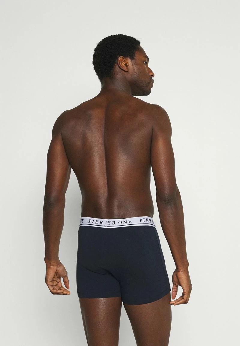 Pier One Hombre 5 PACK - Culotte - Dark Blue/off-white - Imagen 2