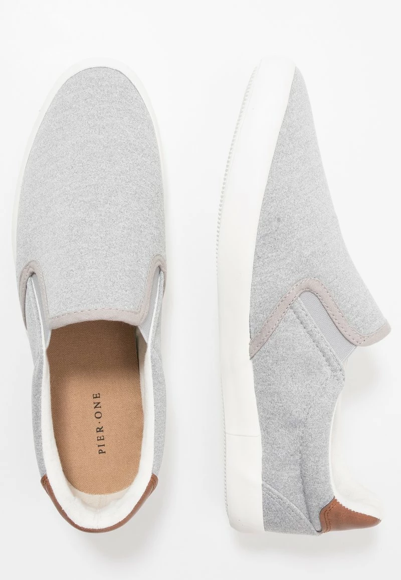 Pier One UNISEX - Mocasines - Grey, Unisexo - Imagen 2