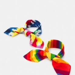 Pier One Unisexo PRIDE BANDANAS UNISEX 2 PACK - Pañuelo - Multi-coloured