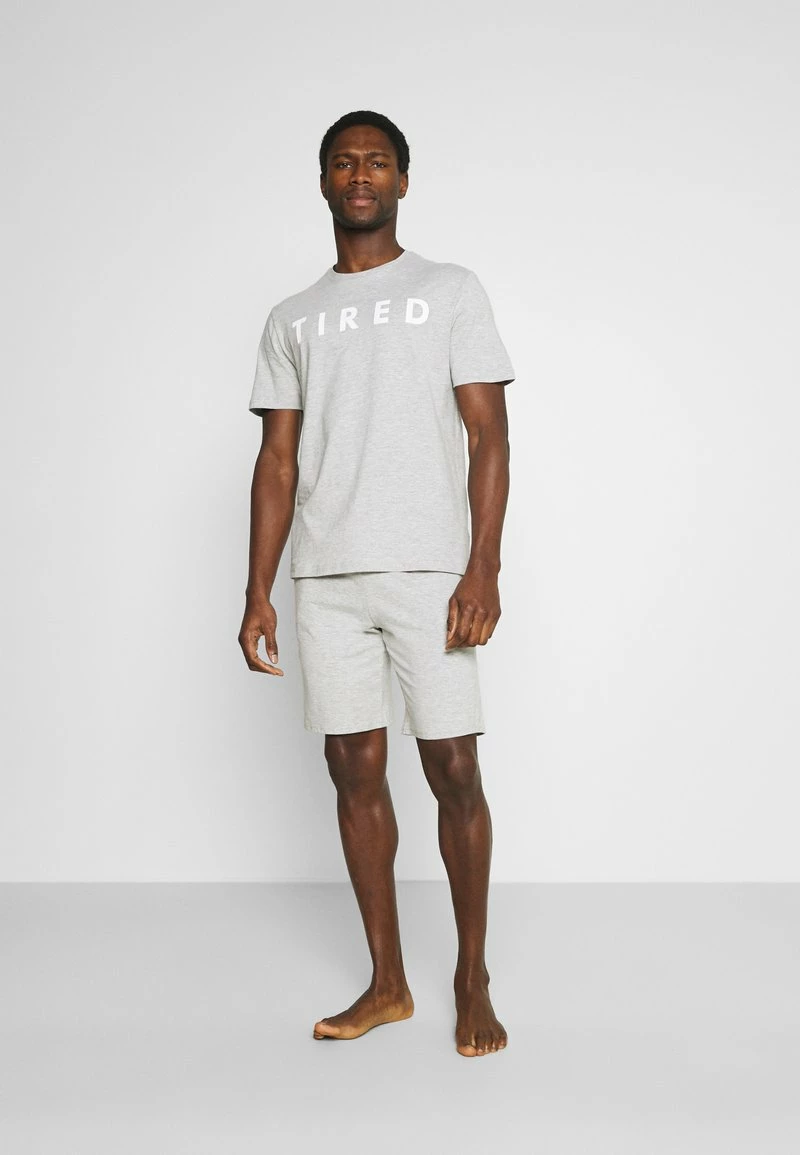 Pier One Hombre Pijama - Mottled Dark Grey - Imagen 2